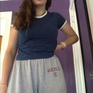 Super cozy and basic blue top